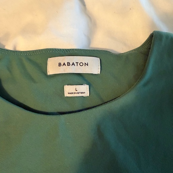 Aritzia babaton dark forest green contour muscle seamless cropped tank top - Picture 4 of 6